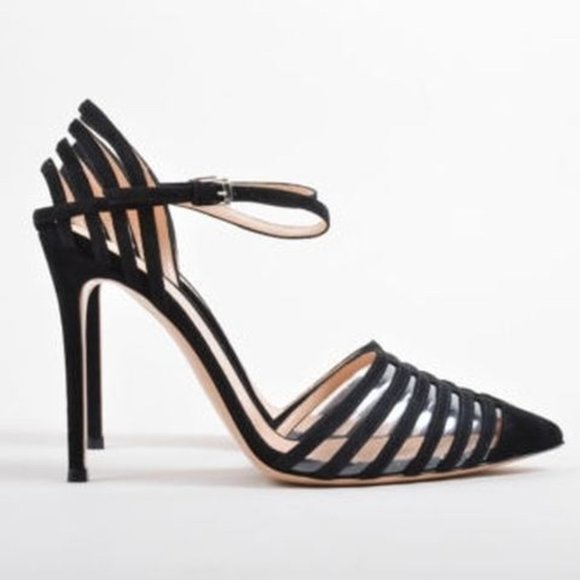 Gianvito Rossi Suede "Victoire" Pumps, Size 40 - Picture 1 of 7